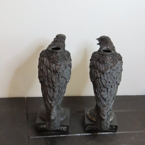 Christian Siriano Black Crow Candle Holders - Picture 2 of 9